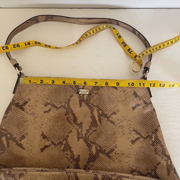 KATE SPADE Snake Print Pattern Shoulder Tote Bag NWOT - Picture 7 of 16